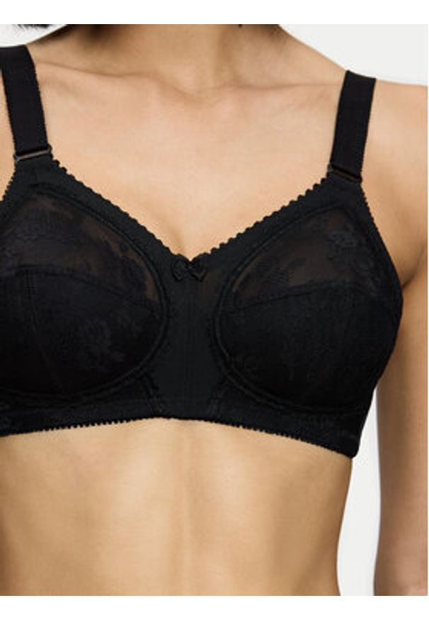 Triumph Biustonosz bezfiszbinowy Doreen 10166213 Czarny. Kolor: czarny. Materiał: syntetyk