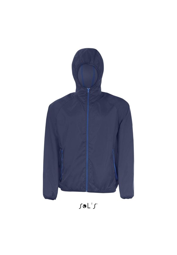 SOL'S - Windbreaker Sol's Shore. Kolor: niebieski