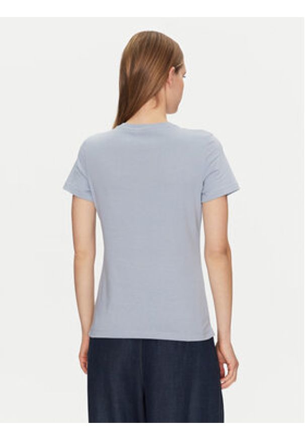 Guess T-Shirt W5GI05 I3Z14 Błękitny Regular Fit. Kolor: niebieski. Materiał: bawełna