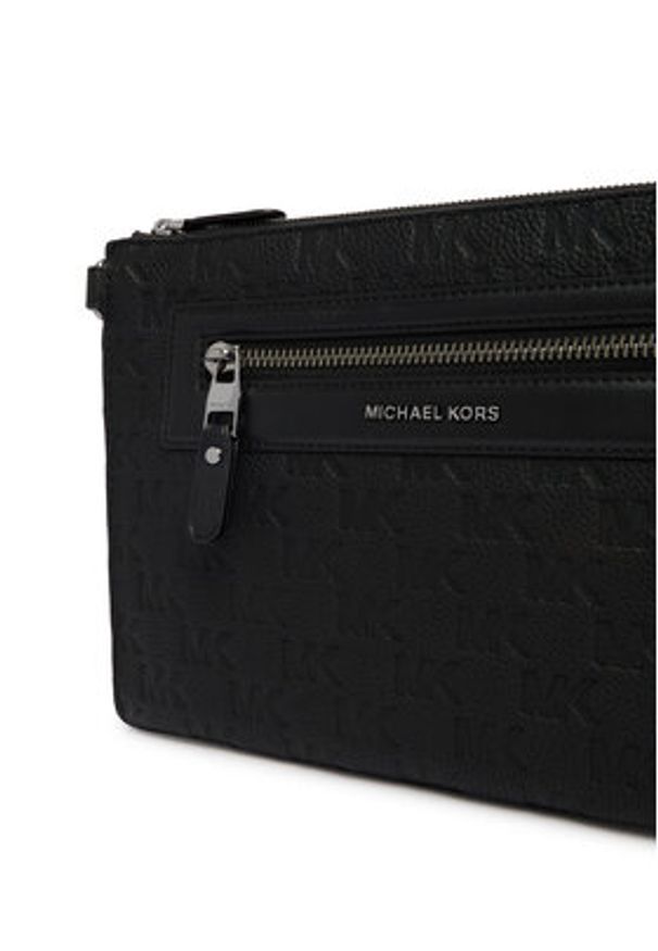 MICHAEL Michael Kors Saszetka 33S6LJSU8L Czarny. Kolor: czarny. Materiał: skóra