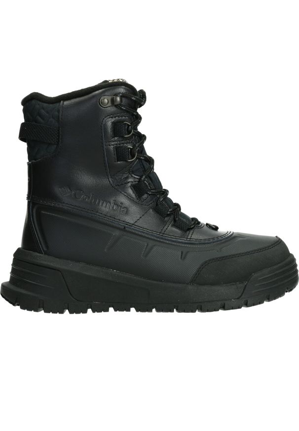 columbia - Buty turystyczne zimowe męskie Columbia Bugaboot Celsius. Kolor: czarny. Materiał: skóra. Sezon: zima. Styl: sportowy. Sport: turystyka piesza