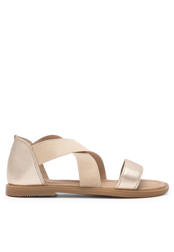 Sandały Lasocki Young. Kolor: złoty