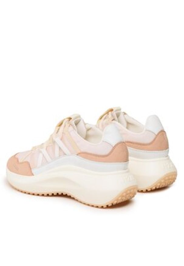 Vic Matié Sneakersy 5C1102D_B02BE6TE43 Beżowy. Kolor: beżowy. Materiał: materiał