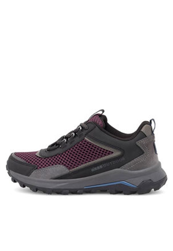 BASS OUTDOOR Sneakersy BA12A802 Fioletowy. Kolor: fioletowy. Materiał: materiał. Sport: outdoor