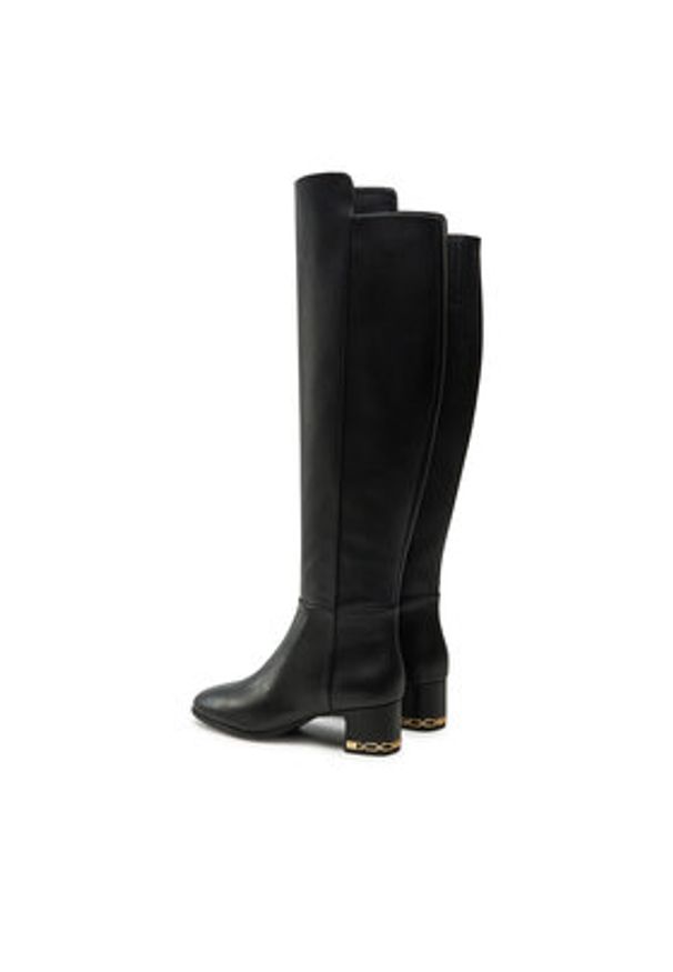 MICHAEL Michael Kors Kozaki June 40F4JUMB6L Czarny. Kolor: czarny. Materiał: skóra