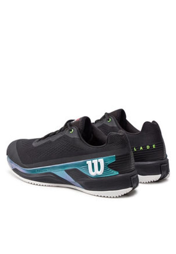 Wilson Buty do tenisa Rush Pro 4.0 Blade WRS333310 Czarny. Kolor: czarny. Materiał: materiał. Sport: tenis