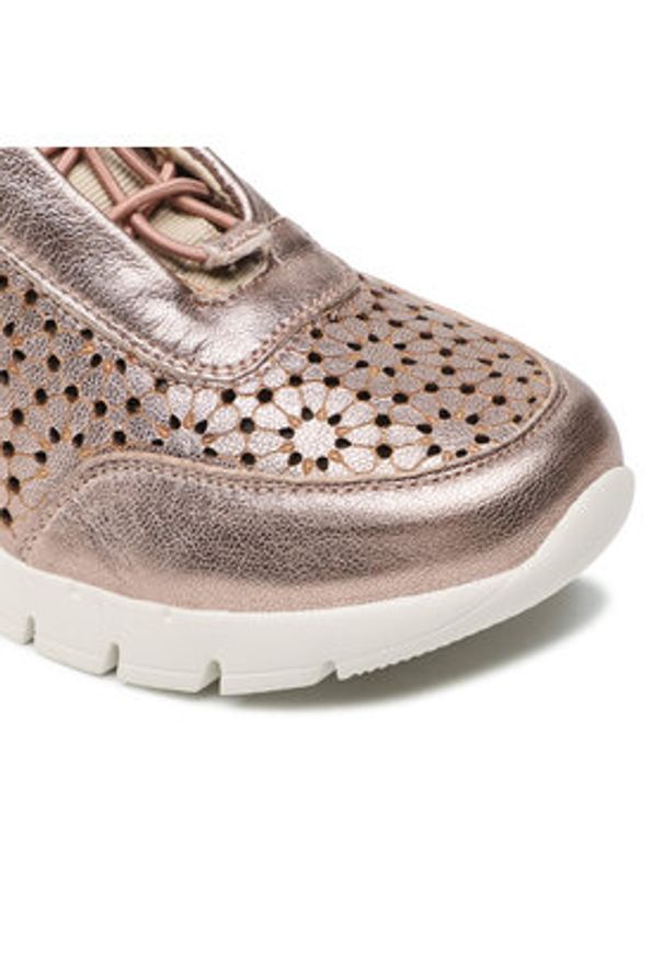 Pikolinos Sneakersy W4R-6584CL Złoty. Kolor: złoty. Materiał: skóra