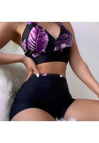 Intica - Strój kąpielowy z szortami na plażę i basen Coby. Kolor: wielokolorowy. Materiał: materiał #11