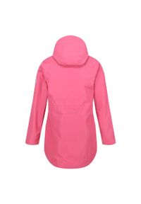 Regatta - Kurtka Przeciwdeszczowa Damska Jessley. Kolor: różowy. Sport: turystyka piesza #2