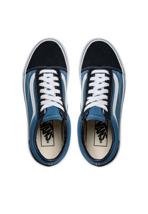 Vans Tenisówki Old Skool VN000D3HNVY Niebieski. Kolor: niebieski. Materiał: zamsz, skóra