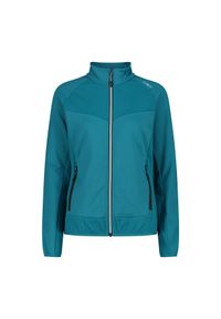 Bluza damska turystyczna CMP 34E2966. Okazja: na co dzień. Kolor: zielony. Styl: casual, sportowy. Sport: turystyka piesza #1
