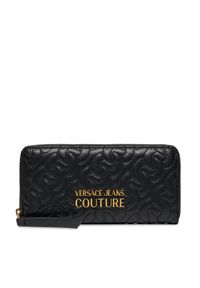 Duży Portfel Damski Versace Jeans Couture. Kolor: czarny #1
