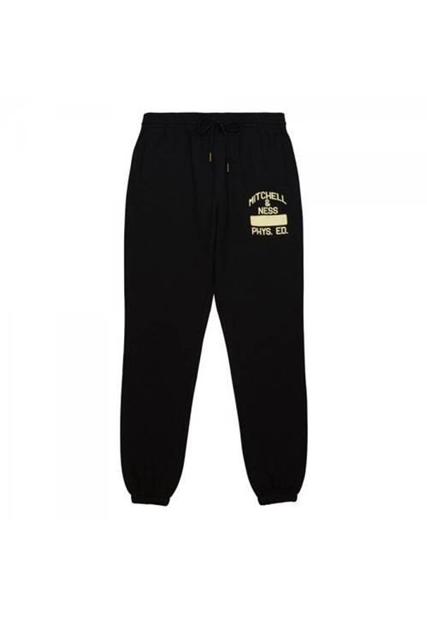 Spodnie sportowe męskie Mitchell & Ness Branded Fashion Graphic Sweatpants. Kolor: czarny. Materiał: dresówka