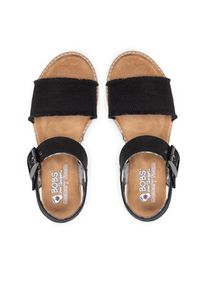 skechers - Skechers Espadryle BOBS Adobe Princess 113541/BLK Czarny. Kolor: czarny. Materiał: materiał #5