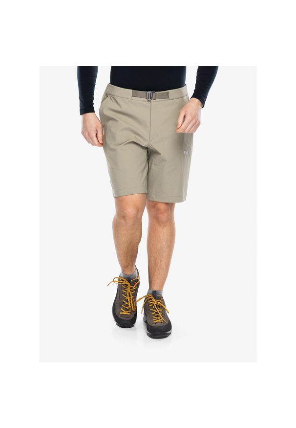 Spodenki turystyczne męskie Montane Tenacity Lite Shorts. Kolor: beżowy. Sport: turystyka piesza