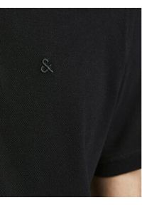 Jack & Jones - Jack&Jones Polo Paulos 12136668 Czarny Slim Fit. Typ kołnierza: polo. Kolor: czarny. Materiał: bawełna #5