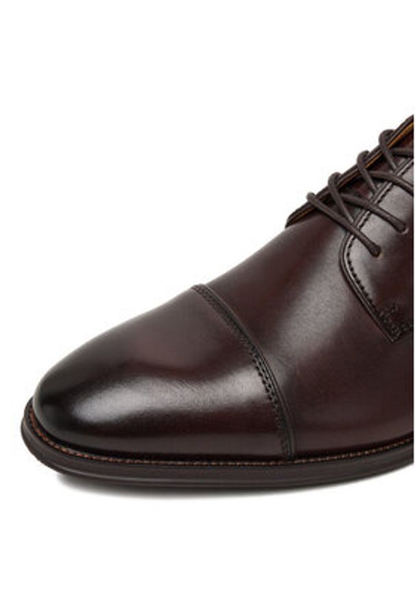 Gino Rossi Półbuty CEO-FELICE-01 125AM Brązowy. Kolor: brązowy. Materiał: skóra