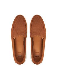 BOSS Mokasyny 50541738 Brązowy. Kolor: brązowy. Materiał: skóra #4