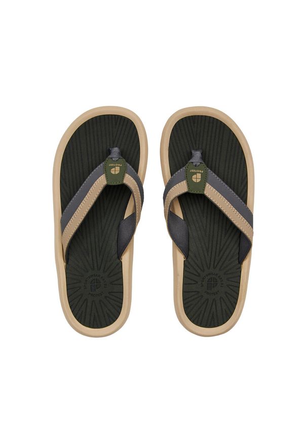 Klapki Protest Kirk. Kolor: zielony. Sezon: lato. Sport: pływanie