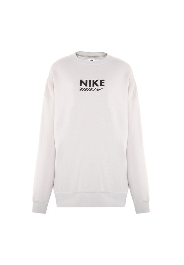 Bluza damska Nike Sportswear Oversized Crew-Neck. Kolor: biały