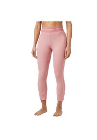 Damskie legginsy 3/4 Helly Hansen Lifa Midw. Kolor: różowy. Materiał: wełna. Sport: turystyka piesza #1