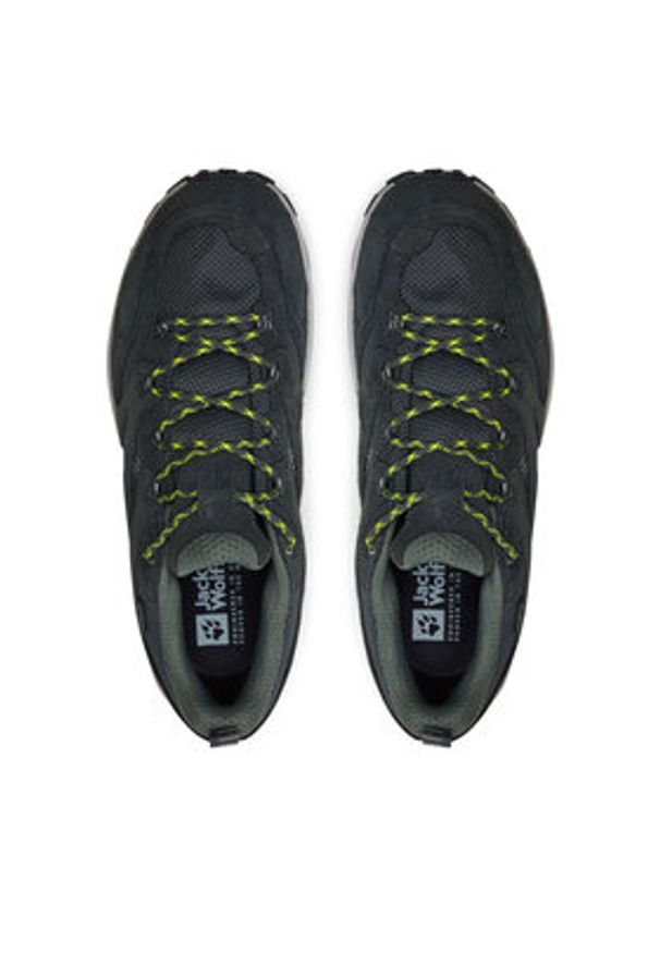 Jack Wolfskin Trekkingi Vojo Tour Texapore Low M A62070 Czarny. Kolor: czarny. Materiał: skóra. Sport: turystyka piesza