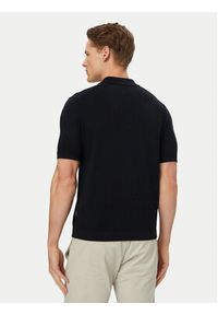 Bugatti Koszula 7100-15536E Granatowy Regular Fit. Kolor: niebieski. Materiał: bawełna #2