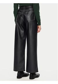 JJXX Spodnie z imitacji skóry Lila 12276595 Czarny Wide Leg. Kolor: czarny. Materiał: skóra #2