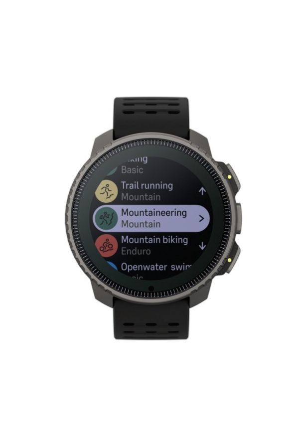 SUUNTO - Suunto Vertical Titanium Solar Black. Styl: casual, sportowy
