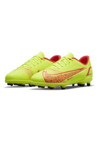 Buty piłkarskie korki dla dzieci Nike Mercurial JR Vapor 14 Club FG/MG CV0823. Zapięcie: zamek. Materiał: materiał, skóra, syntetyk. Szerokość cholewki: normalna. Sport: piłka nożna #4