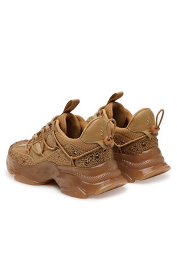 Steve Madden Sneakersy Magneto-R-E SM19000109 Złoty. Kolor: złoty. Materiał: materiał