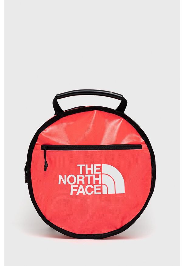 The North Face plecak damski kolor różowy mały z nadrukiem. Kolor: różowy. Materiał: włókno, materiał. Wzór: nadruk