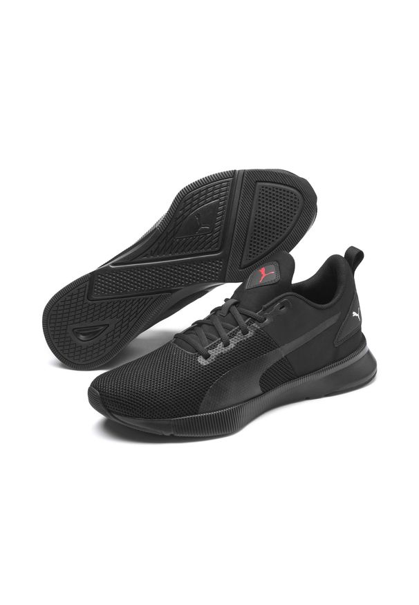 Buty do chodzenia męskie Puma Flyer Runner Black-High Risk Red. Sport: turystyka piesza