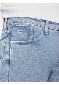 Tommy Jeans Szorty jeansowe Ronnie DM0DM19154 Niebieski Slim Fit. Kolor: niebieski. Materiał: bawełna