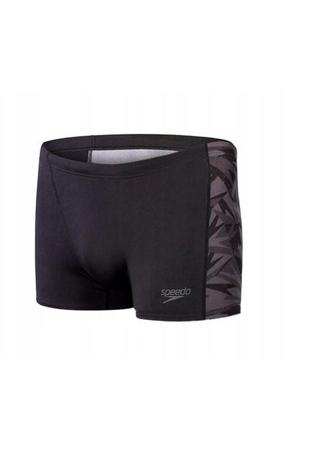 Spodenki kąpielówki męskie Speedo Hyper Boom. Kolor: wielokolorowy, czarny, szary. Materiał: lycra, poliester
