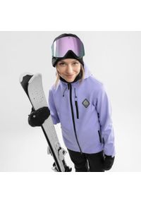 SIROKO - Kurtka snowboardowa damska W2-W Makalu. Kolor: niebieski. Materiał: softshell, materiał. Sezon: zima. Sport: snowboard