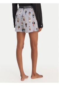 Polo Ralph Lauren Szorty piżamowe 4P0119 Błękitny Relaxed Fit. Kolor: niebieski. Materiał: bawełna #4