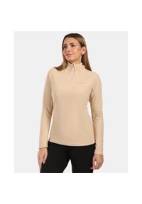 Damska polarowa warstwa środkowa Kilpi ALMERI-W. Kolor: beżowy. Materiał: polar. Sezon: zima. Sport: narciarstwo #1