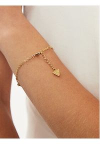 Guess Bransoletka JUBB04 510JW Złoty. Materiał: metalowe. Kolor: złoty #9