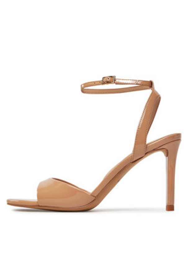 Aldo Sandały Sake 13707880 Brązowy. Kolor: brązowy. Materiał: skóra