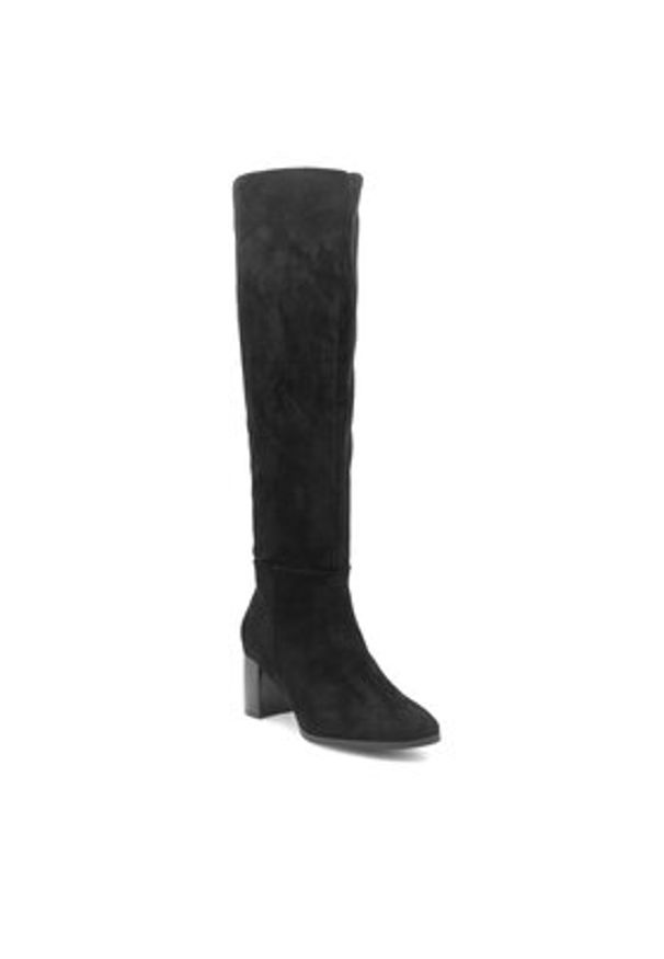 DeeZee Kozaki Hallie LS5987-01 Czarny. Kolor: czarny. Materiał: syntetyk