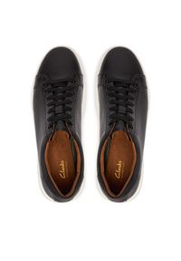 Clarks Sneakersy Goswell Tie 26186559 Czarny. Kolor: czarny. Materiał: skóra #6