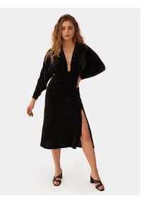 Undress Code Sukienka koktajlowa Date Night 477 Czarny Slim Fit. Kolor: czarny. Materiał: syntetyk. Styl: wizytowy #4
