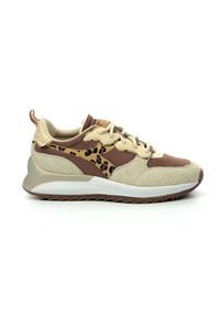 Diadora - Sneakersy damskie DIADORA JOLLY ANIMALIER. Kolor: beżowy #1