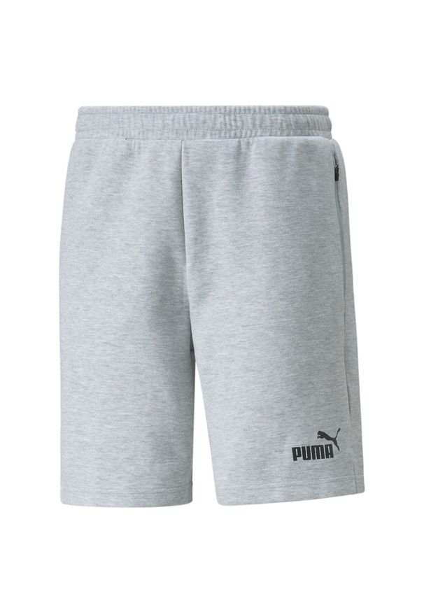 Krótkie spodenki Puma Teamfinal Casuals. Kolor: szary. Materiał: poliester, bawełna. Długość: krótkie. Sport: piłka nożna