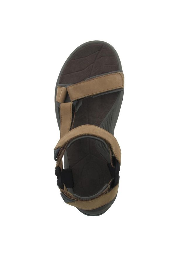 Buty do chodzenia męskie Teva Terra FI Lite Ltr. Zapięcie: rzepy. Kolor: brązowy. Materiał: materiał. Sport: turystyka piesza