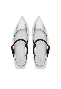 United Nude Czółenka Raila Jane 1091676613 Srebrny. Kolor: srebrny. Materiał: skóra