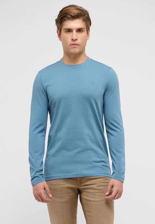 Męski Longsleeve Mustang Style Arlington Bluestone 1016874 5180. Długość rękawa: długi rękaw