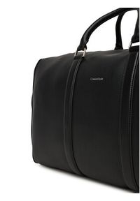 Calvin Klein Torba Raised Duffle LV04D3158G Czarny. Kolor: czarny. Materiał: skóra #5