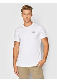 La Martina T-Shirt CCMR04 JS206 Biały Regular Fit. Kolor: biały. Materiał: bawełna #1
